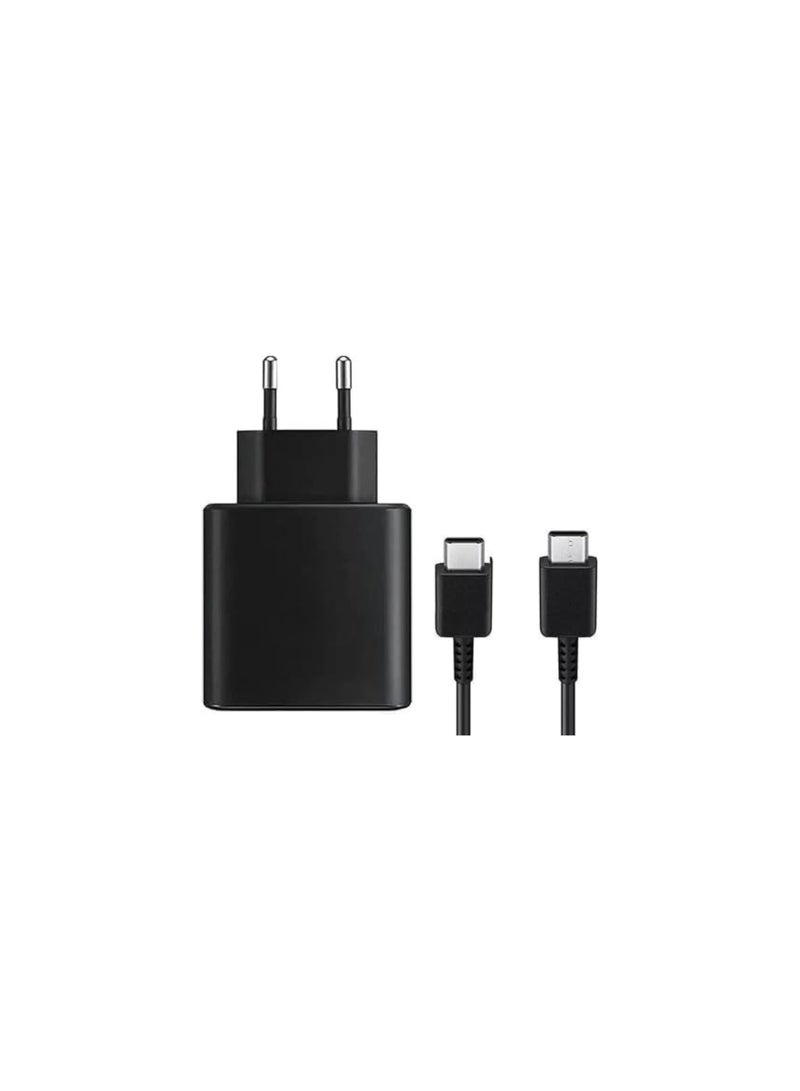 شاحن USB-C فائق السرعة 25 وات مع كابل C إلى C | جودة أصلية مع ضمان معتمد من الوكيل المحلي